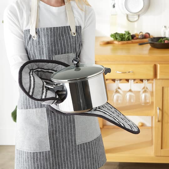 DII® Chef Stripe Double Oven Mitt